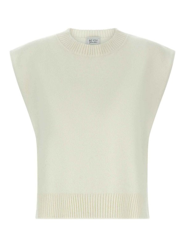 BE YOU: Chalecos - Chaleco - Blanco