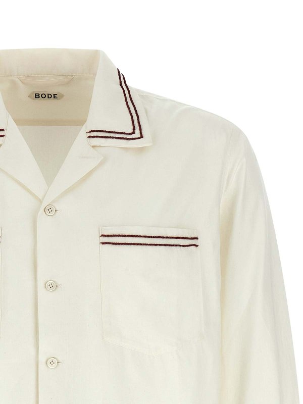 The Best Shops BODE: Chemises - Chemise - Blanc