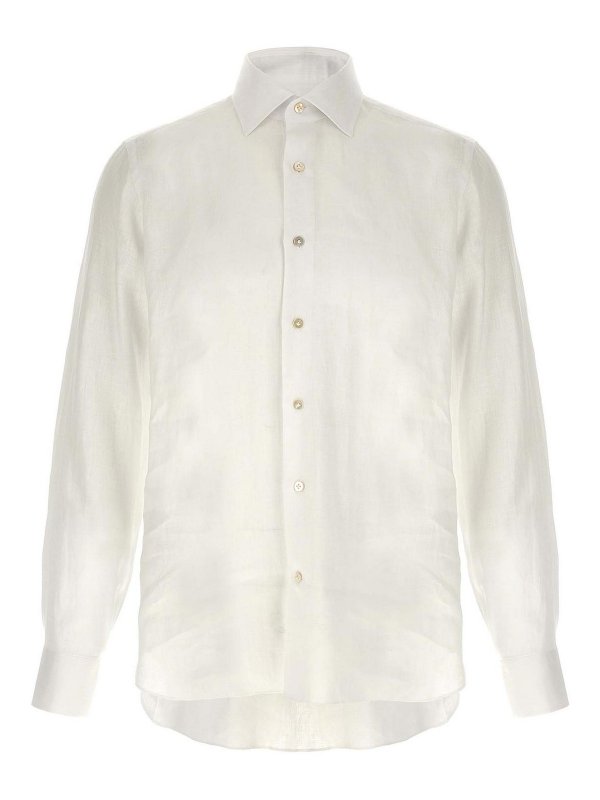 BORRIELLO NAPOLI: Hemden - Hemd - Weiß