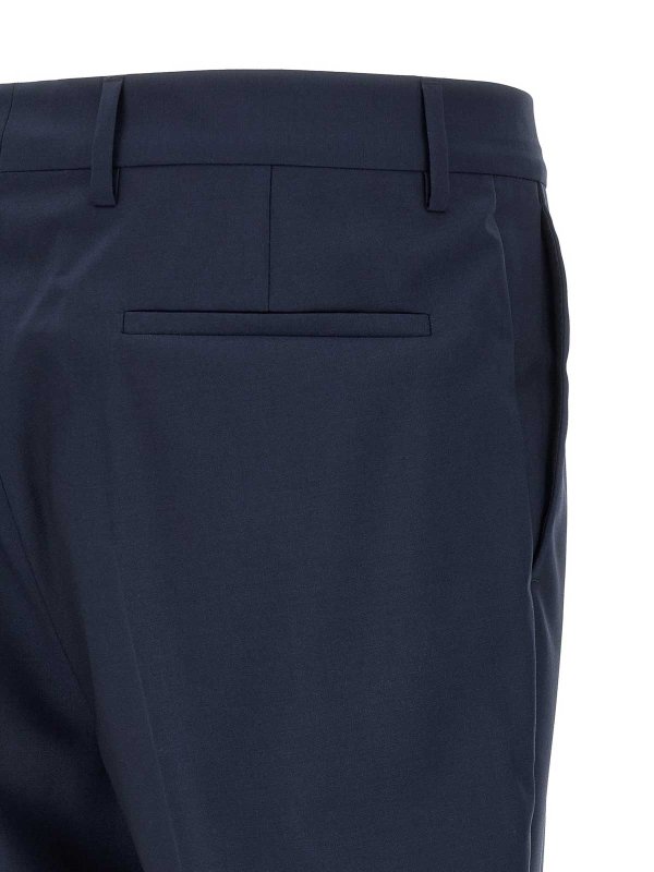 カジュアルパンツ - ブルー shop online: BRUNELLO CUCINELLI