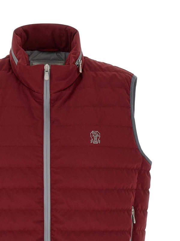 The Best Shops BRUNELLO CUCINELLI: Westen - Weste - Rot