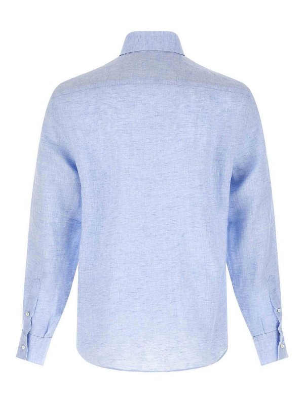 BRUNELLO CUCINELLI: シャツ online - シャツ - ライトブルー