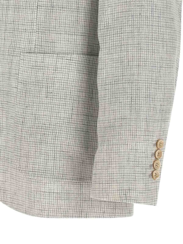 ブレザー - 白 shop online: BRUNELLO CUCINELLI