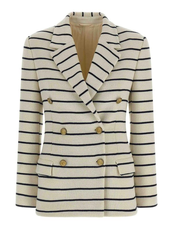 BRUNELLO CUCINELLI: Vestes de costume - Blazer - Multicolore