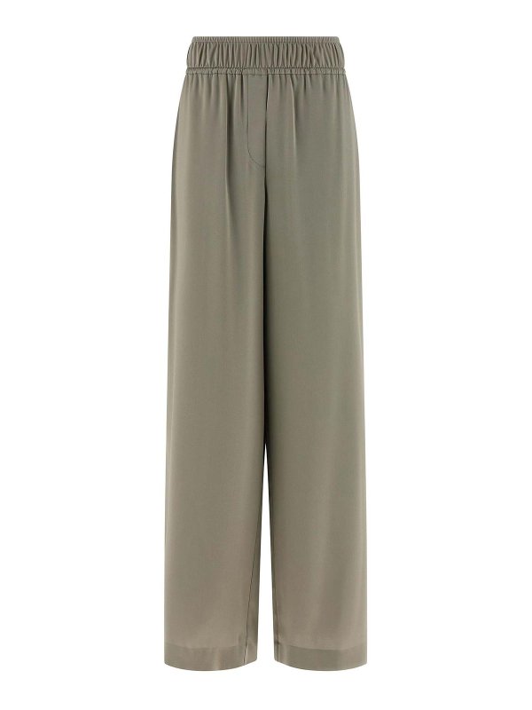 BRUNELLO CUCINELLI: スウェットパンツ - トラックスーツ ボトムス - グレー