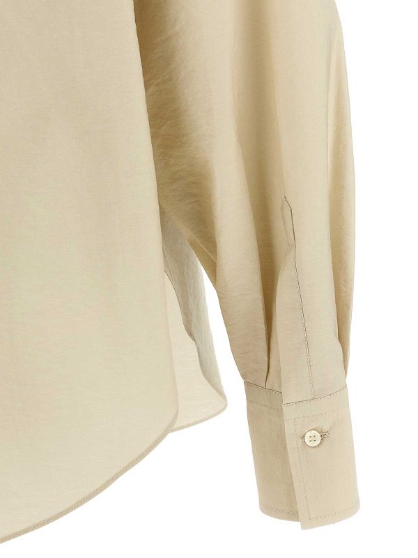 シャツ - ベージュ shop online: BRUNELLO CUCINELLI
