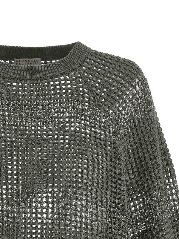 The Best Shops BRUNELLO CUCINELLI: クルーネック - クルーネック - 緑