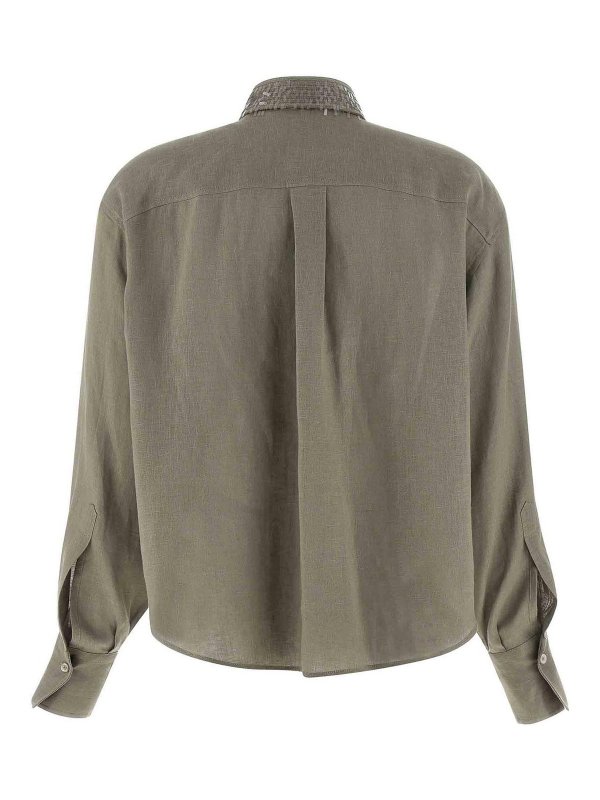 BRUNELLO CUCINELLI: シャツ online - シャツ - 緑