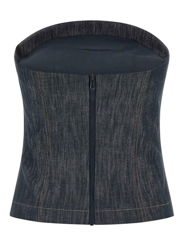 BRUNELLO CUCINELLI: トップス＆タンクトップ online - トップ/タンクトップ - ブルー