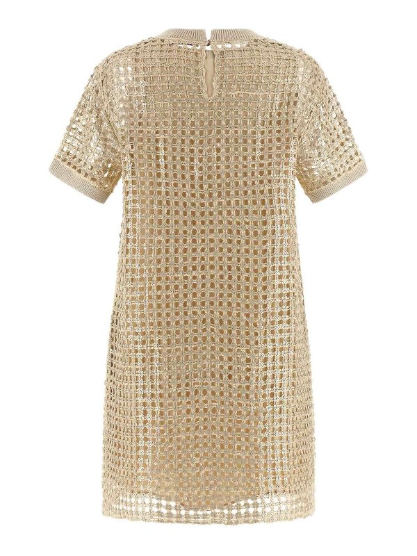 BRUNELLO CUCINELLI: Strickpullover mit Rundhalsausschnitt online - Rundhalspullover - Gelb