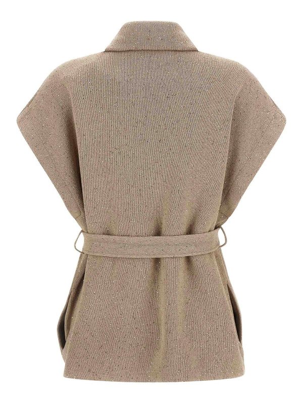 BRUNELLO CUCINELLI: ベスト online - ベスト - ベージュ