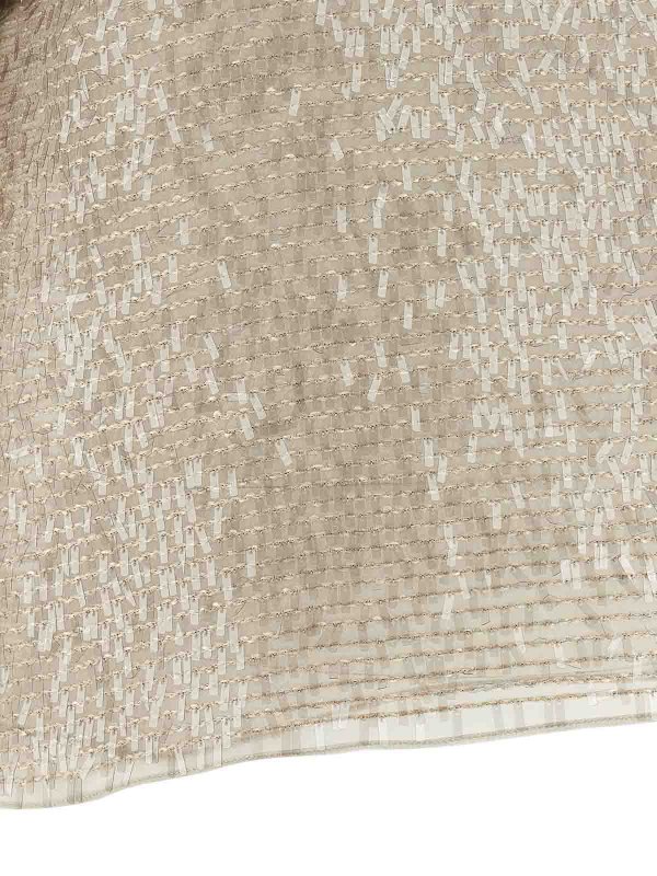 T-Shirt - Beige shop online: BRUNELLO CUCINELLI