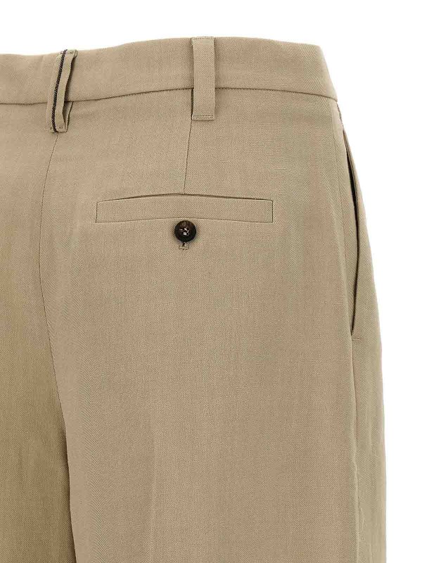 Shorts - Beige shop online: BRUNELLO CUCINELLI