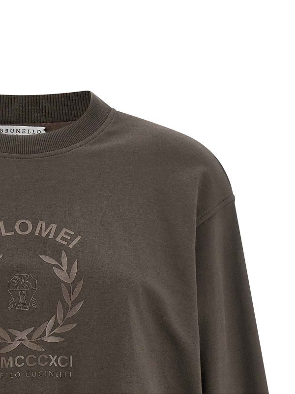 The Best Shops BRUNELLO CUCINELLI: スウェット＆セーター - スウェットシャツ/セーター - ブラウン