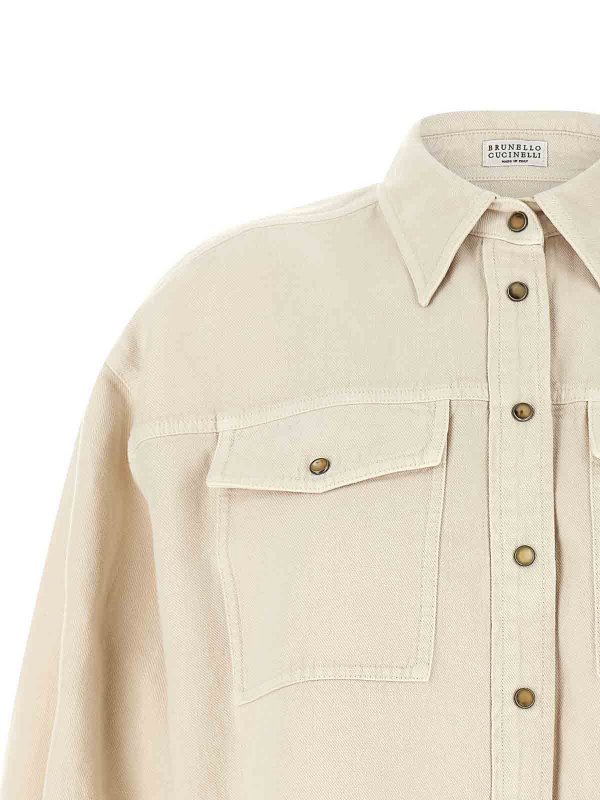 The Best Shops BRUNELLO CUCINELLI: シャツ - シャツ - ベージュ