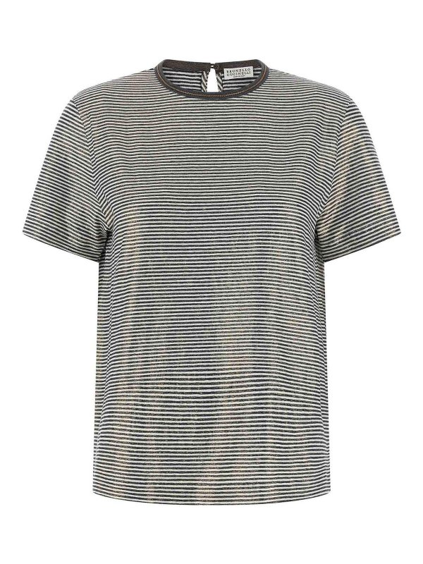 BRUNELLO CUCINELLI: T-shirts - T-Shirt - Bunt