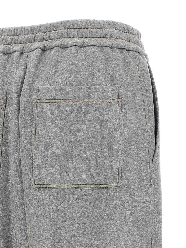 トラックスーツ ボトムス - 銀 shop online: BRUNELLO CUCINELLI