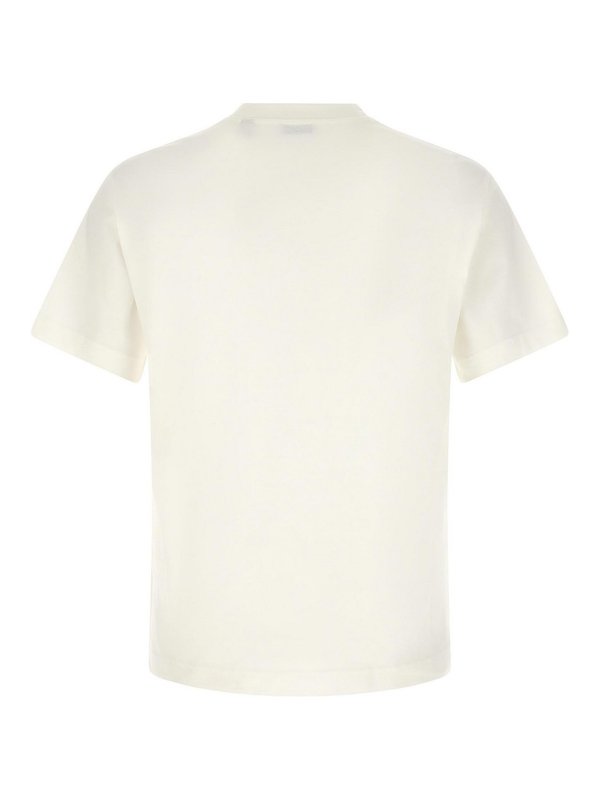 BURBERRY: T-shirts online - T-Shirt - Weiß