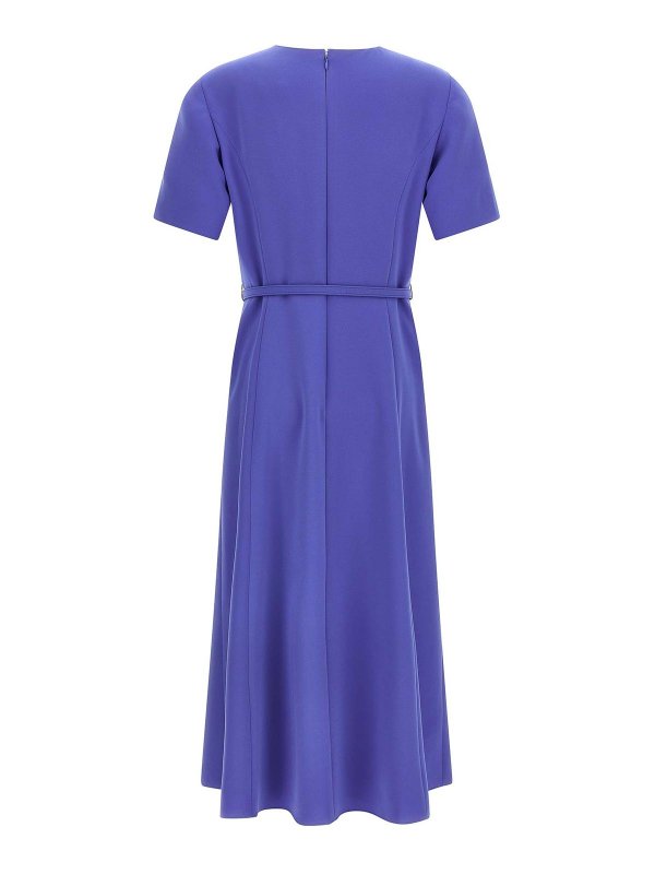 CAROLINA HERRERA: Knielange Kleider online - Knielanges Kleid - Blau