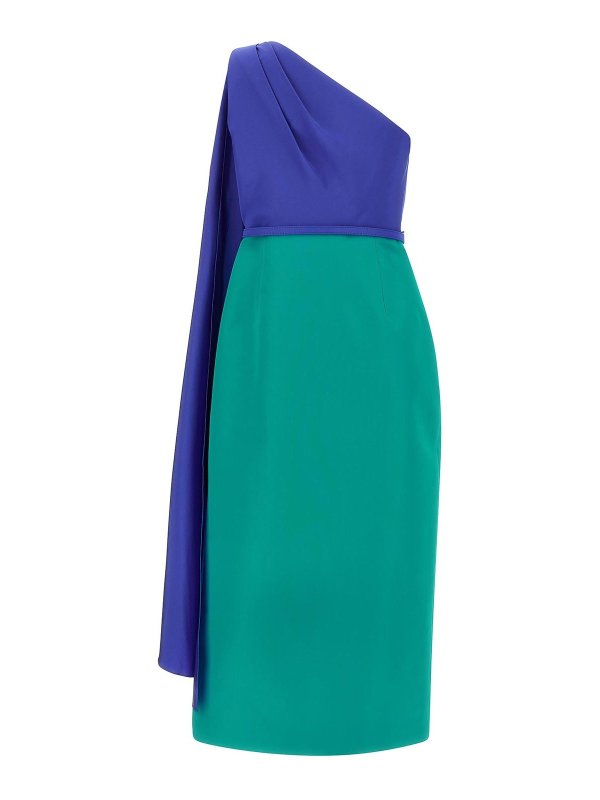 CAROLINA HERRERA: ニーレングスドレス online - 膝丈ドレス - マルチカラー