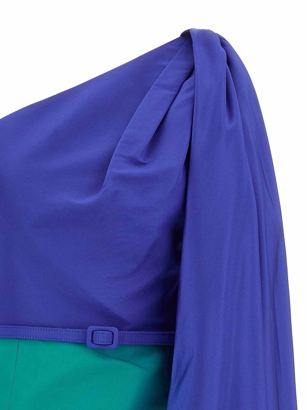 The Best Shops CAROLINA HERRERA: ニーレングスドレス - 膝丈ドレス - マルチカラー