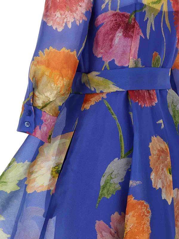 Trenchcoat - Blau shop online: CAROLINA HERRERA