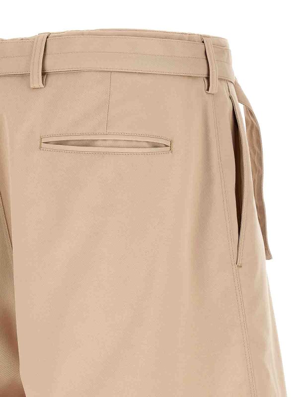 ショートパンツ - ベージュ shop online: CELLAR DOOR