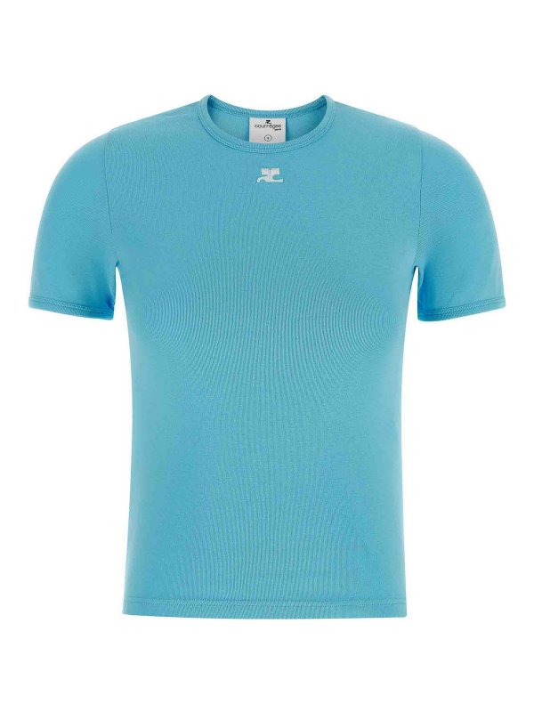 Courreges: t-shirts - T-Shirt