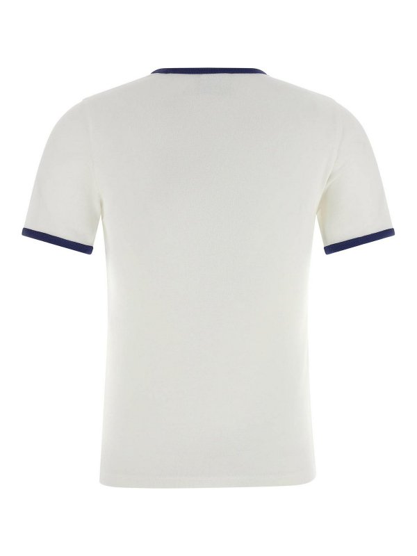 Courreges: T-shirts online - T-Shirt - Blau