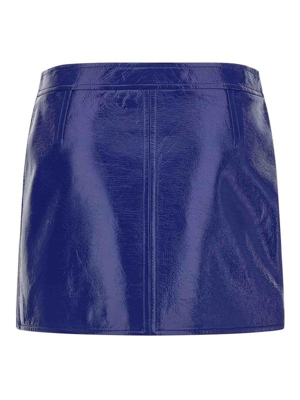 Courreges: ミニスカート online - ミニスカート - ブルー