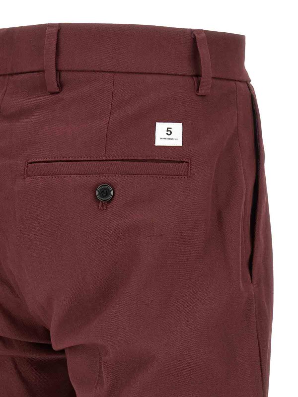 Casual Hose - Rot shop online: DEPARTMENT 5