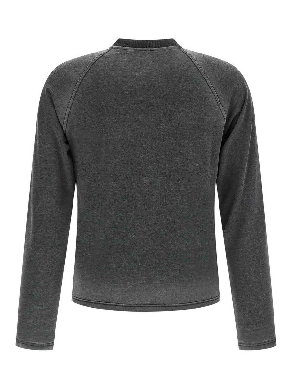 DIESEL: T-shirts online - T-Shirt - Grau
