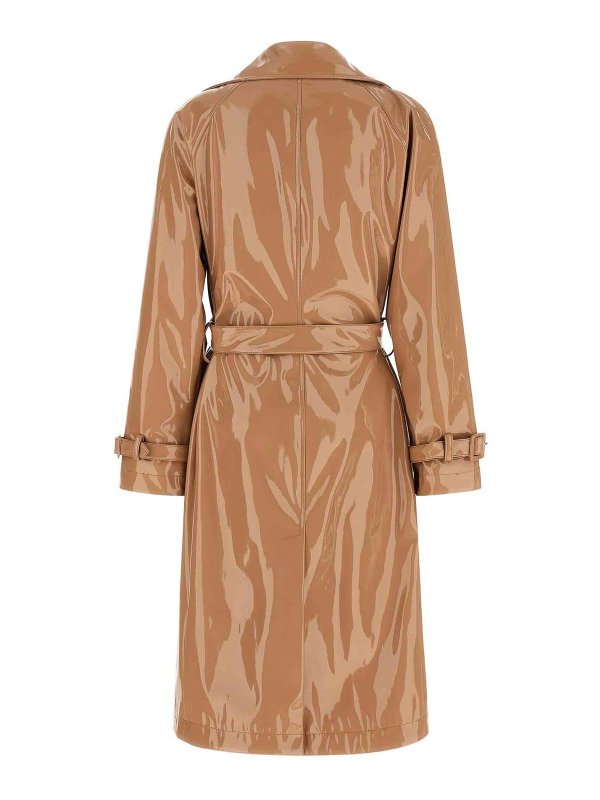 DOLCE & GABBANA: トレンチコート online - トレンチコート - ヌードカラー