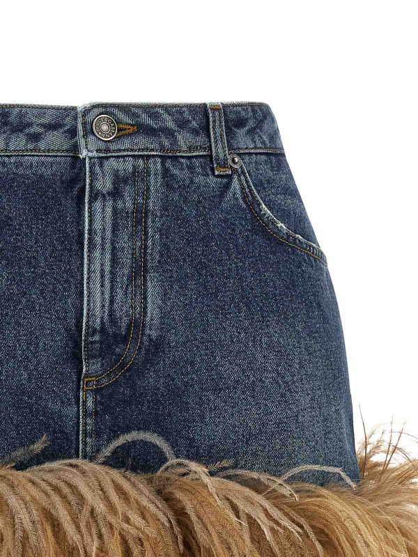 The Best Shops DOLCE & GABBANA: Miniröcke - Minirock - Blau