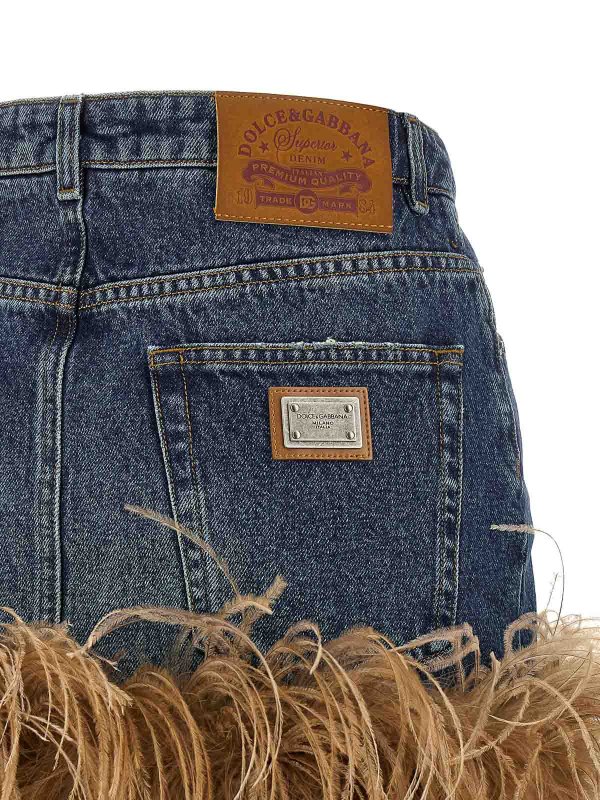 Minirock - Blau shop online: DOLCE & GABBANA