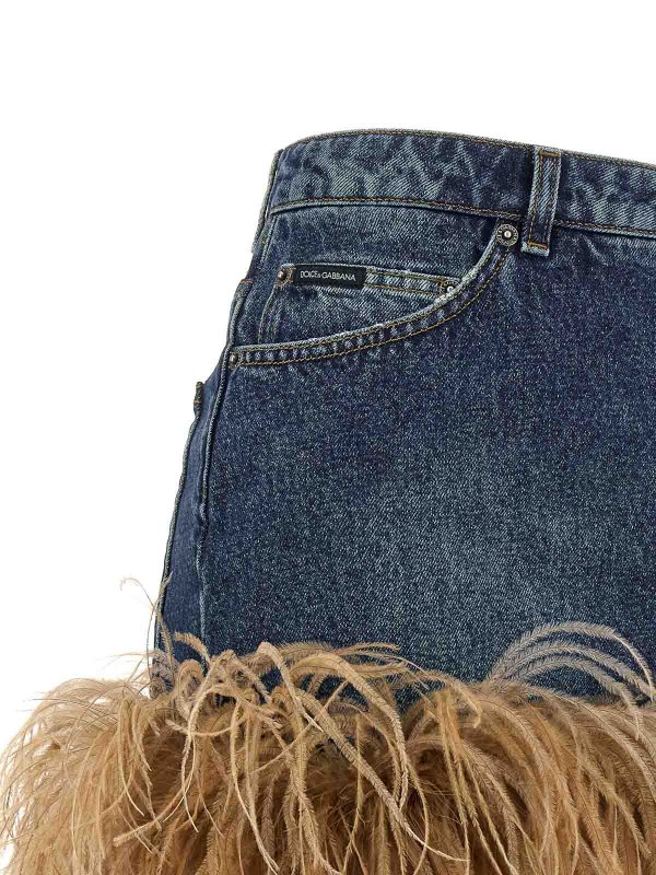 DOLCE & GABBANA buy online Minirock - Blau