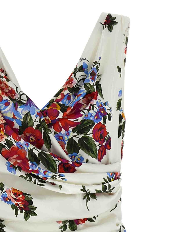 The Best Shops DOLCE & GABBANA: ニーレングスドレス - 膝丈ドレス - 白