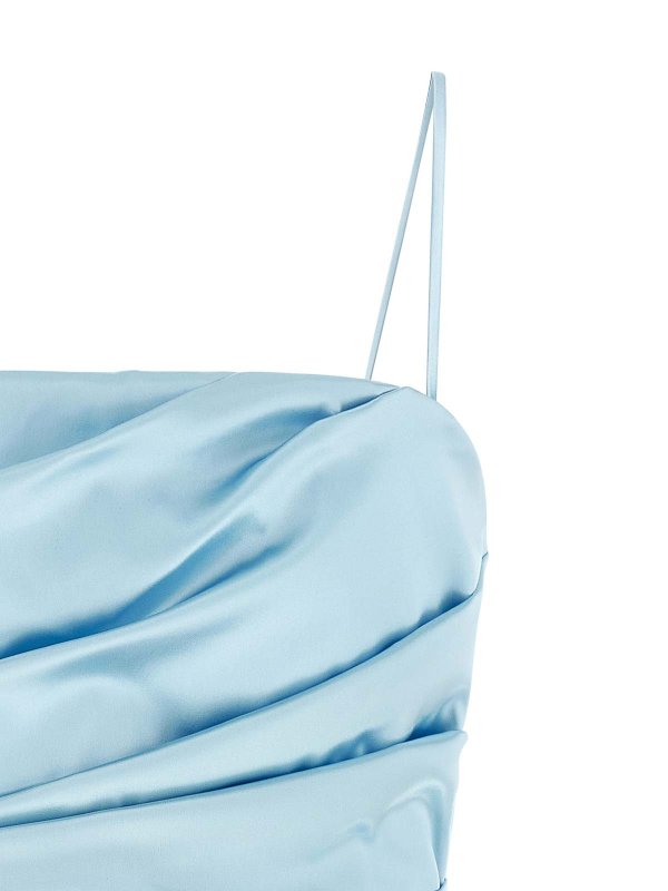 The Best Shops DOLCE & GABBANA: ニーレングスドレス - 膝丈ドレス - ライトブルー