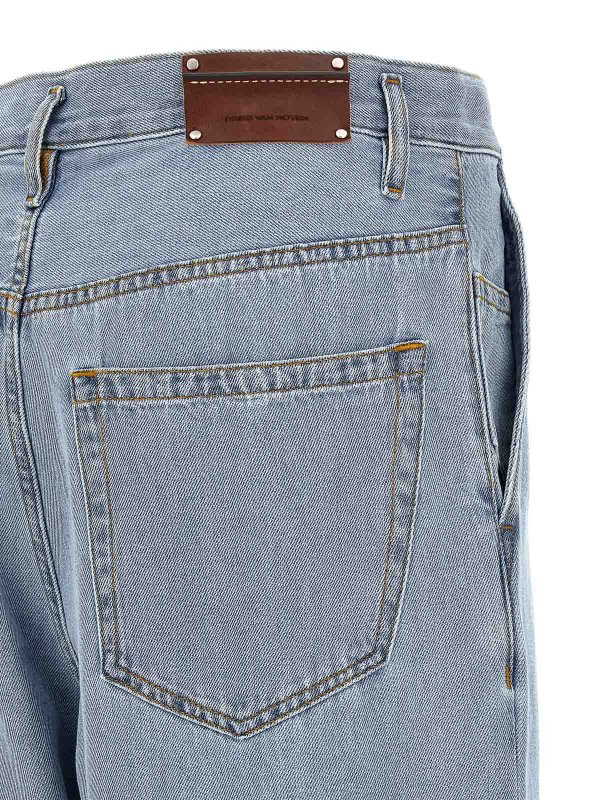 Straight Leg Jeans - Hellblau shop online: DRIES VAN NOTEN