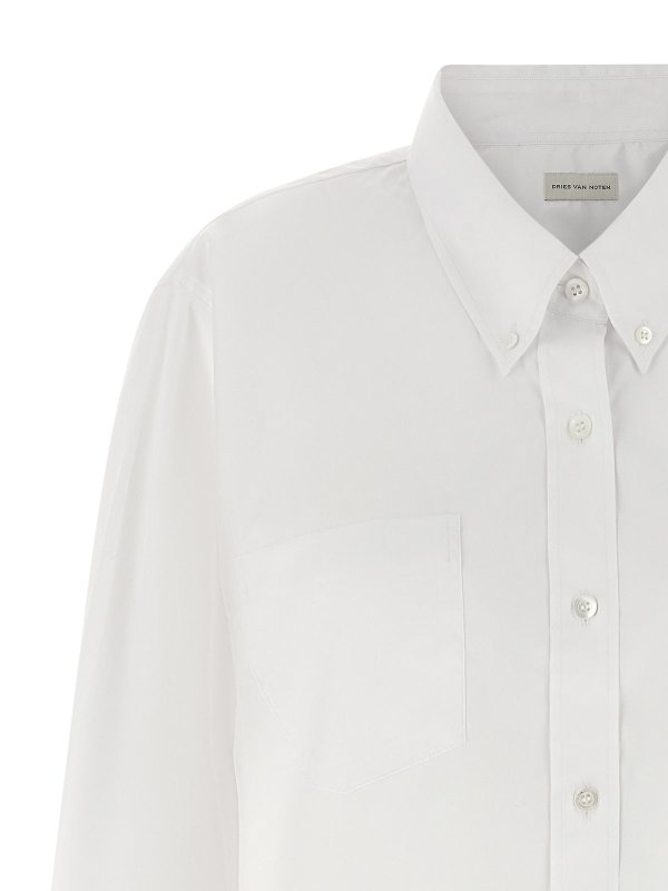 The Best Shops DRIES VAN NOTEN: シャツ - シャツ - 白