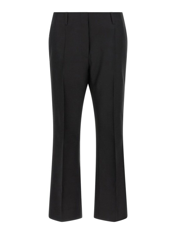 DRIES VAN NOTEN: カジュアルトラウザー - カジュアルパンツ - 黒