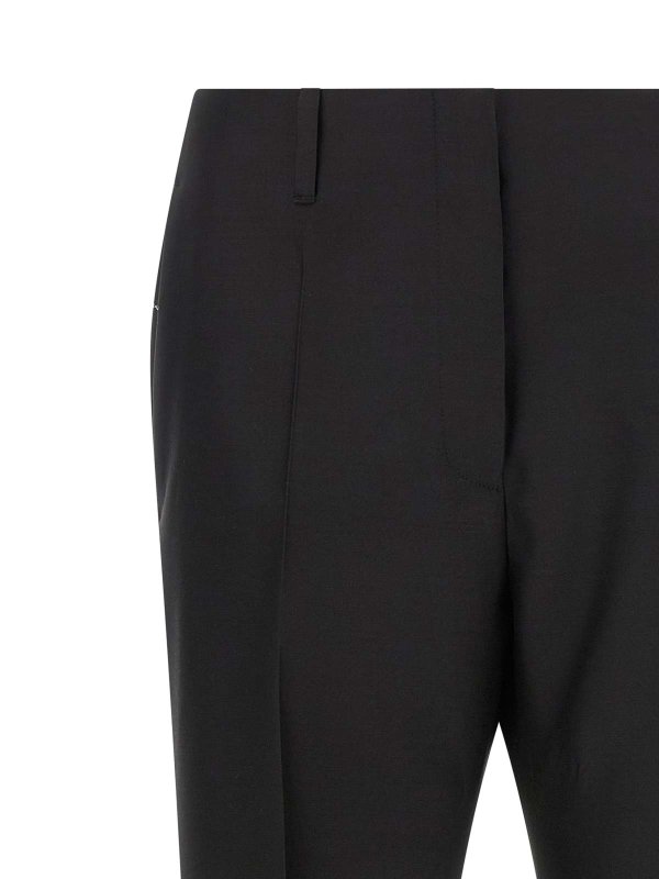 The Best Shops DRIES VAN NOTEN: カジュアルトラウザー - カジュアルパンツ - 黒