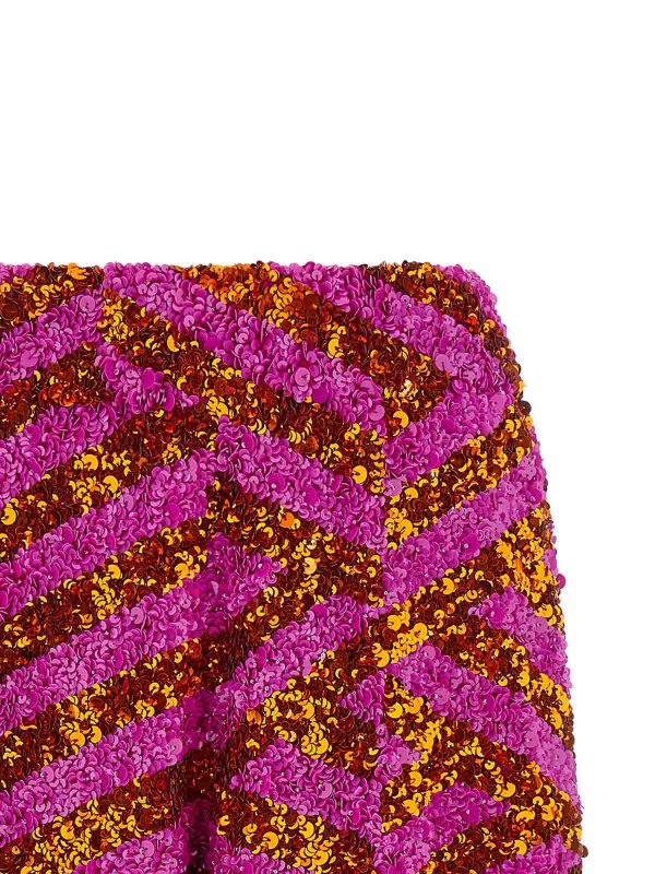 The Best Shops DRIES VAN NOTEN: トラウザーショーツ - ショートパンツ - マルチカラー