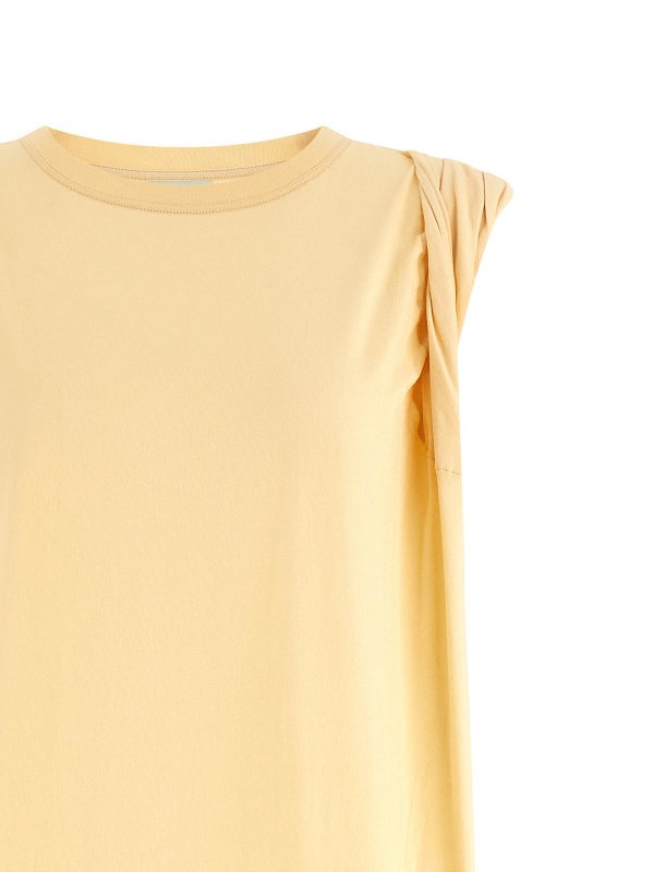 The Best Shops DRIES VAN NOTEN: ニーレングスドレス - 膝丈ドレス - イエロー