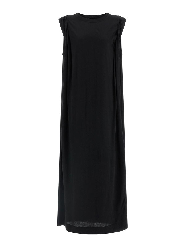 DRIES VAN NOTEN: ニーレングスドレス - 膝丈ドレス - 黒