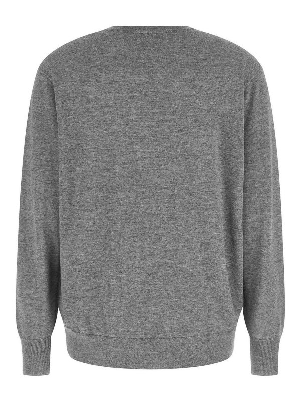 DRIES VAN NOTEN: クルーネック online - クルーネック - グレー