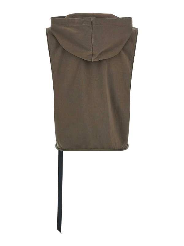 DRKSHDW: Tops y camisetas sin mangas online - Top - Marrón