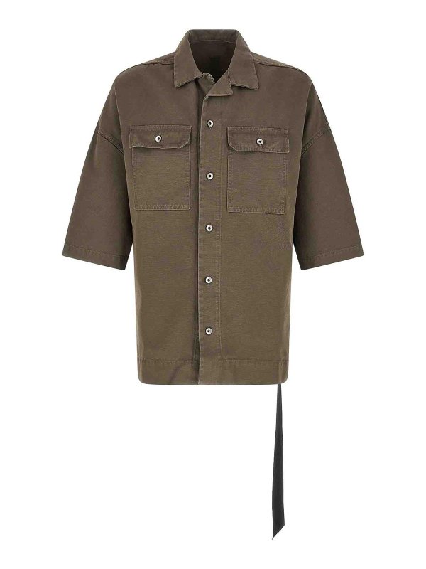 DRKSHDW: シャツ - シャツ - グレー