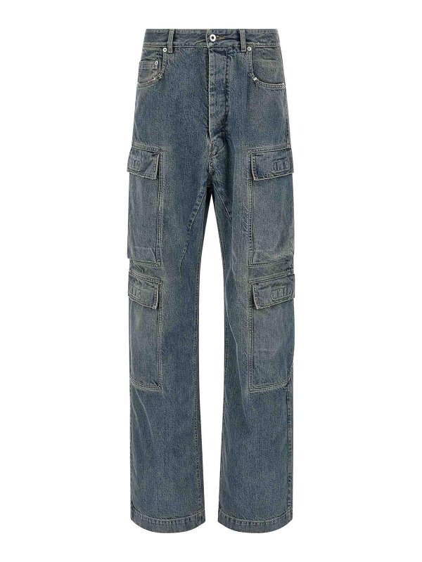 DRKSHDW: Casual Hosen - Casual Hose - Blau