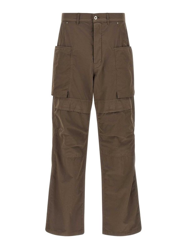 DRKSHDW: カジュアルトラウザー - カジュアルパンツ - ブラウン